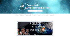 Desktop Screenshot of lanakilabaptist.org